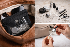 Kosmetik To-go Set – Handtaschen-Essentials, 9-teilig